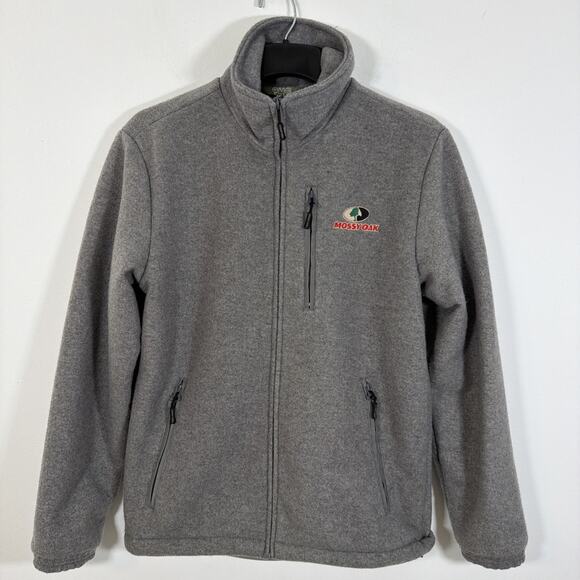 Mossy Oak EHG Elite Medium Full Zip Wool Blend Jacket Coat Mid Weight Outdoor - Picture 7 of 7